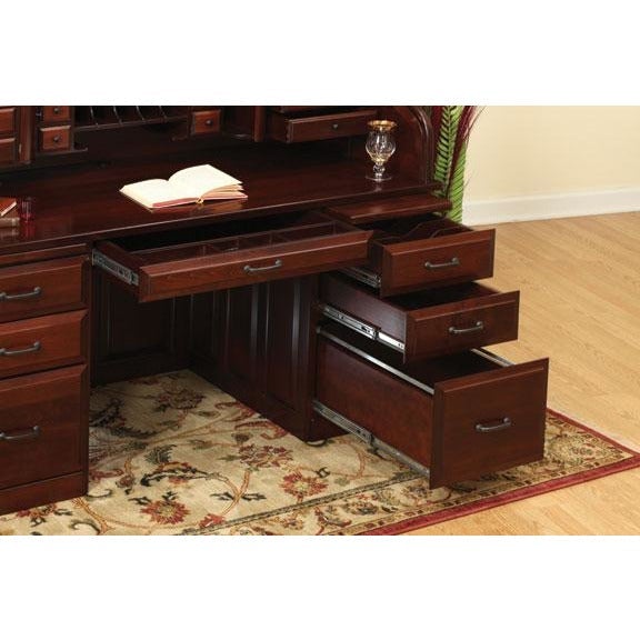 QW Amish Deluxe Classic 62" Roll-Top Desk