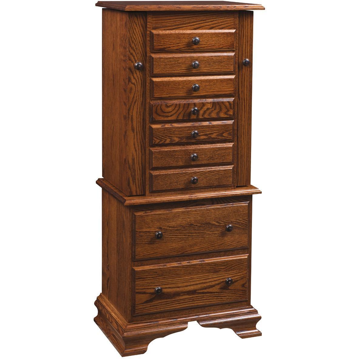 QW Amish Jewelry Armoire