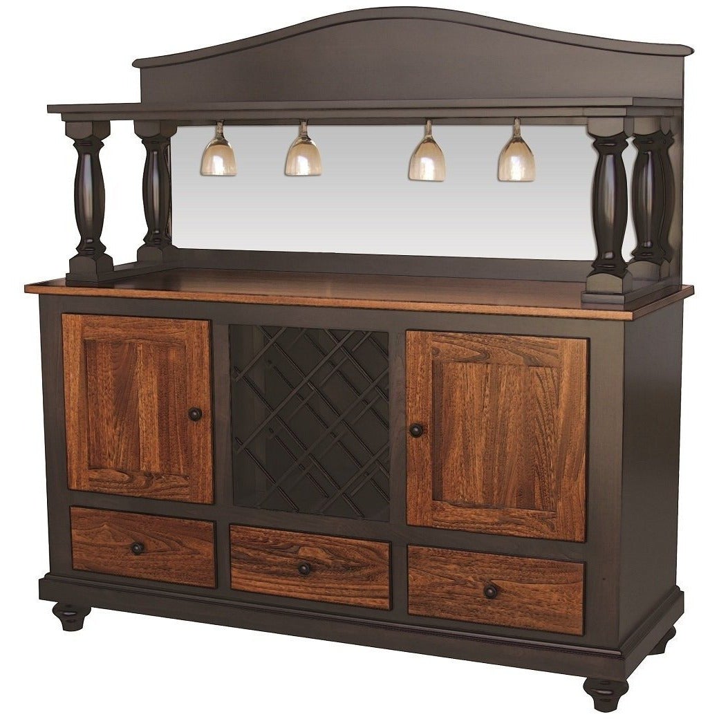 QW Amish Deluxe Wine Buffet KEPW-3080