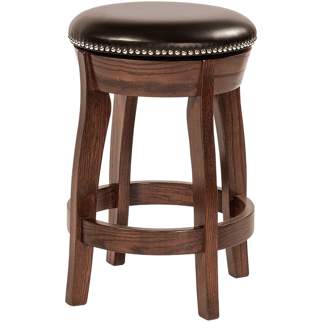 QW Amish Dillon Stool with Padded Seat