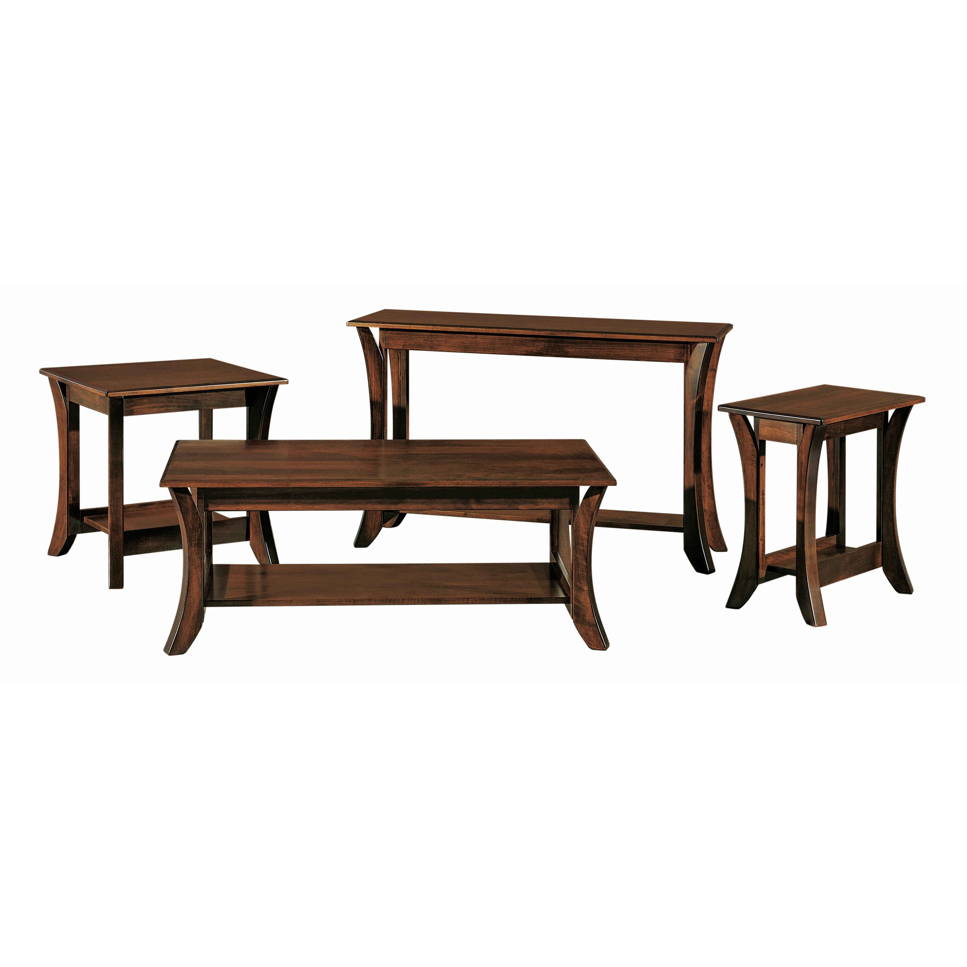 QW Amish Discovery Chairside Table