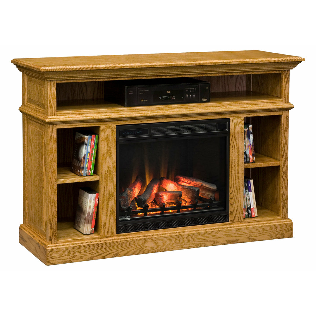 QW Amish DN 60" Fireplace Media Console