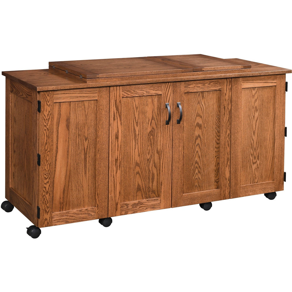 QW Amish Double Top Sewing Cabinet