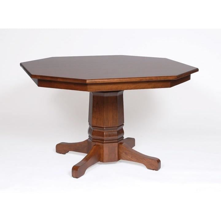 QW Amish Dutch Single Pedestal Table WEDUTCHPEDSGL4242