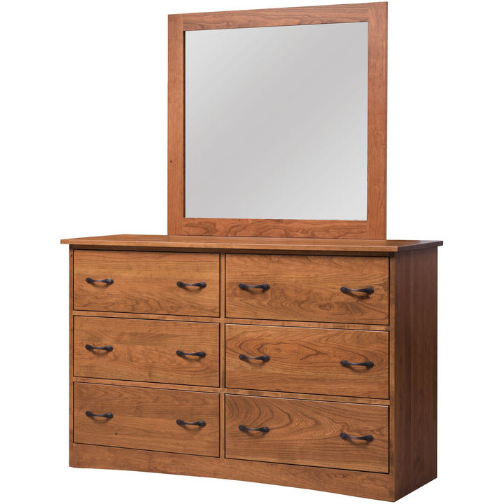 QW Amish Dutch Standard Dresser & Mirror