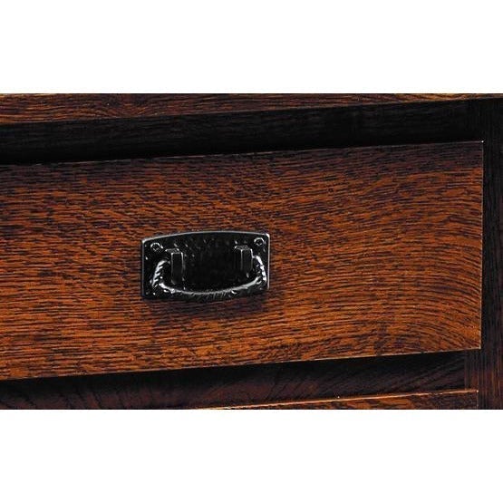 QW Amish Elkins Mission 3 Drawer Nightstand