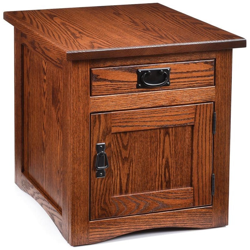 QW Amish Enclosed Mission End Table