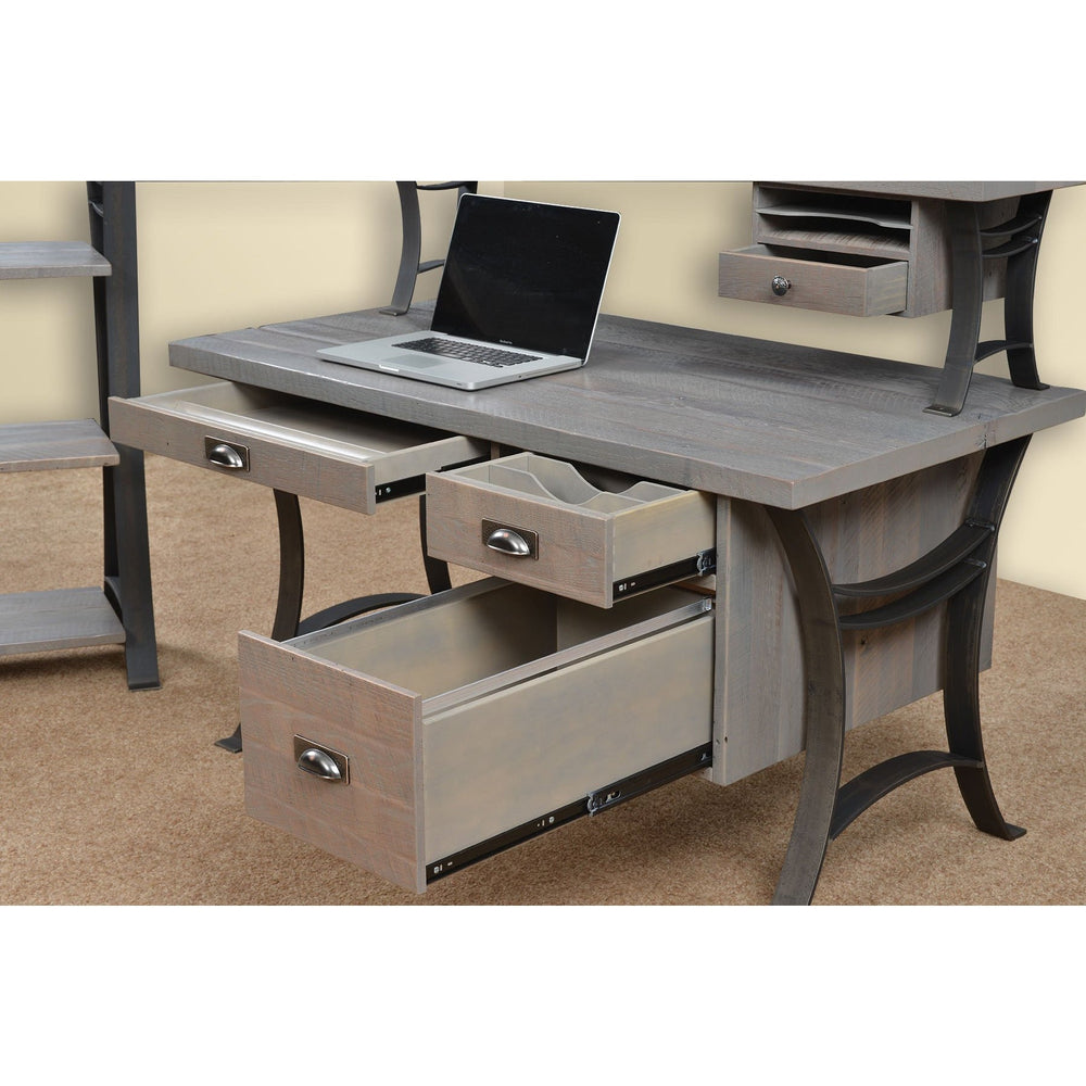 QW Amish Euro 56" Desk w/ Optional Hutch