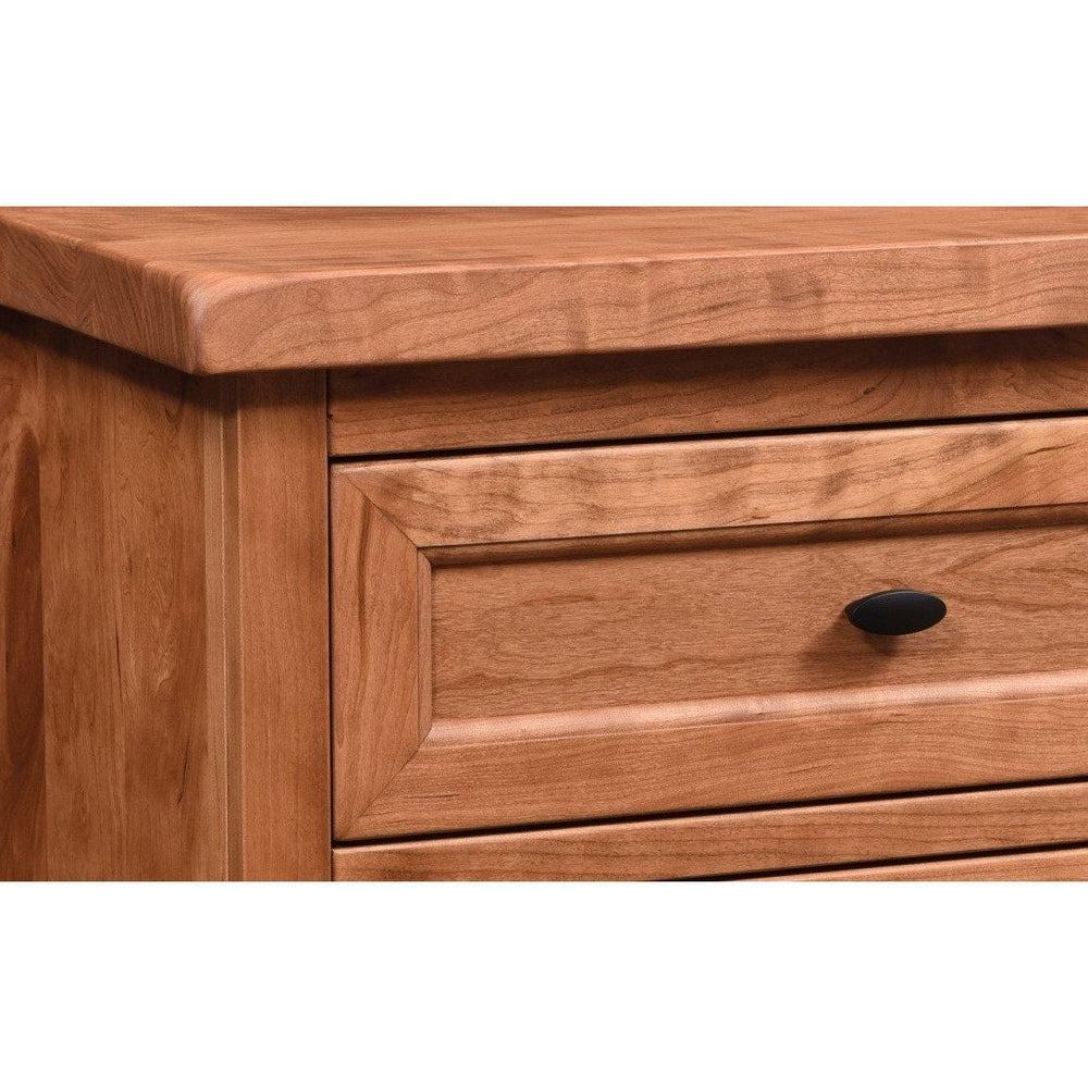 QW Amish Farmhouse 1-Drawer, 2-Door Nightstand