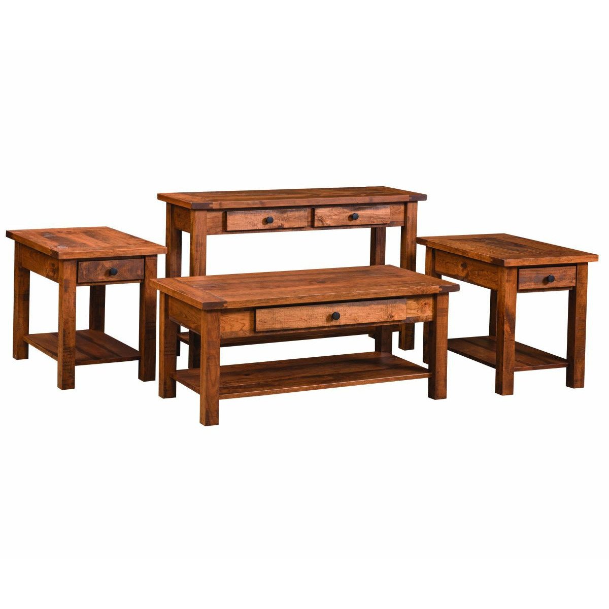 QW Amish Signature Farmhouse Enclosed End Table - Thumbnail 3