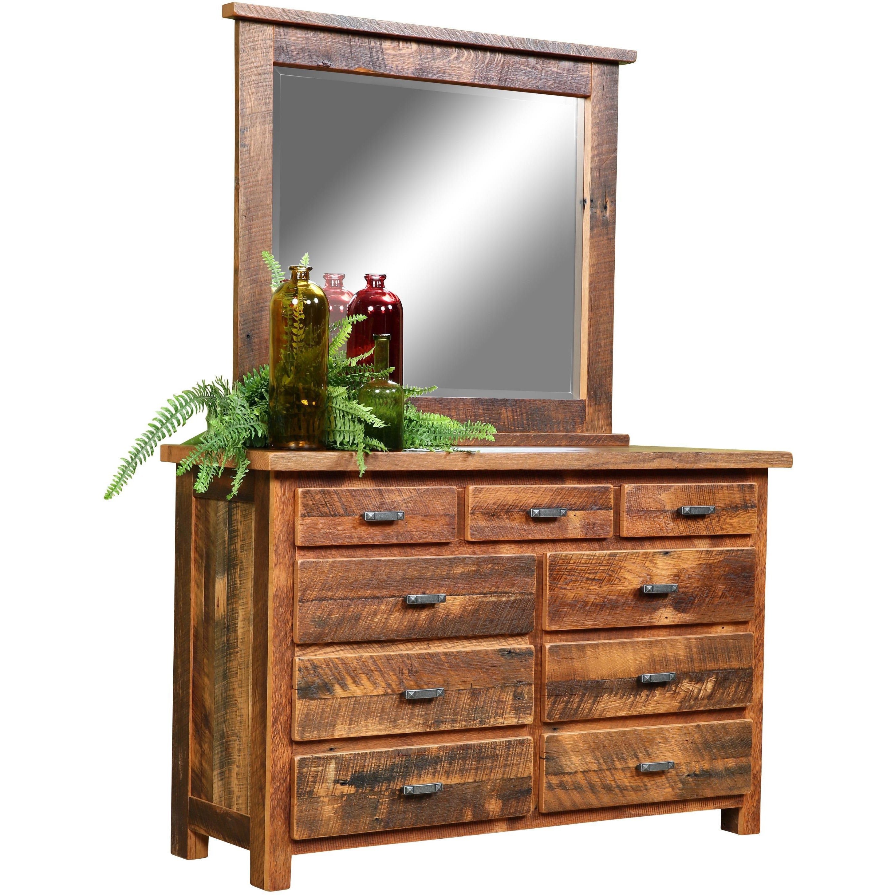 QW Amish Farmhouse Reclaimed Barnwood 5pc Set - Thumbnail 3