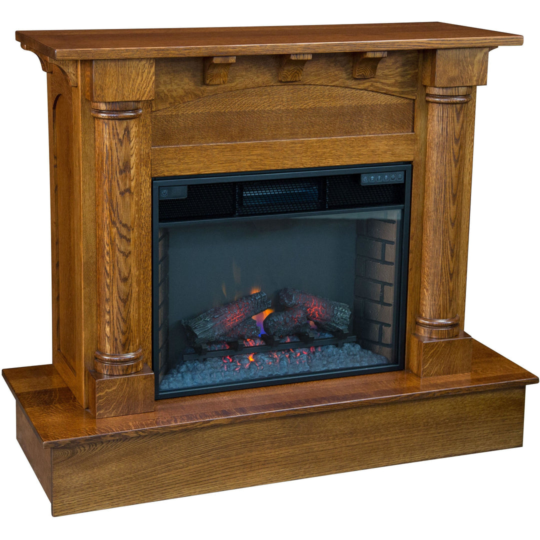 QW Amish Felix Fireplace