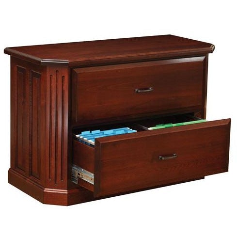 QW Amish Fifth Avenue Lateral File w/ Optional Hutch