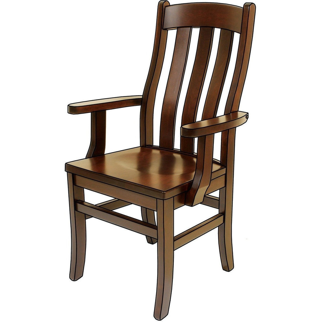 QW Amish Fostoria Arm Chair
