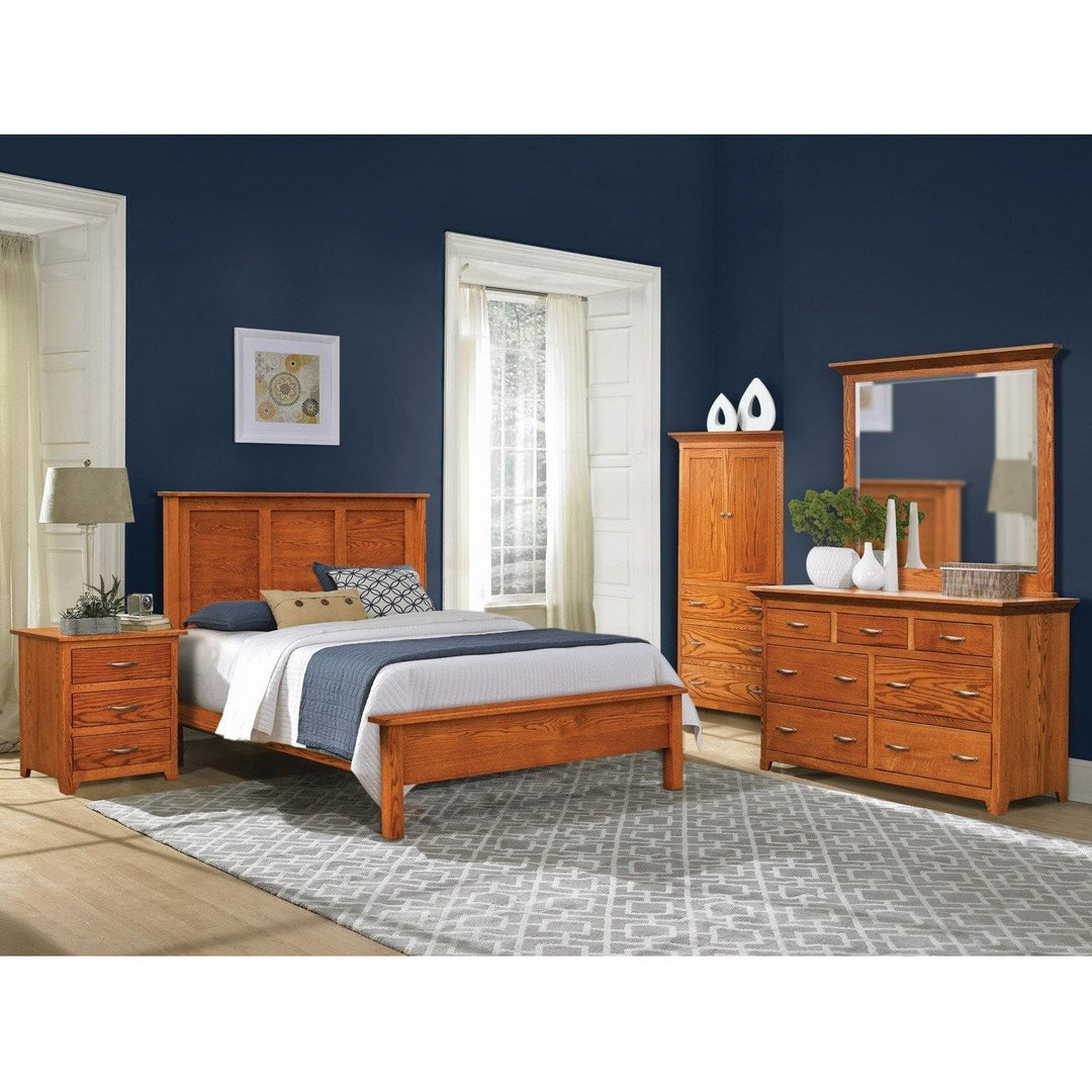 QW Amish FP Shaker Bed