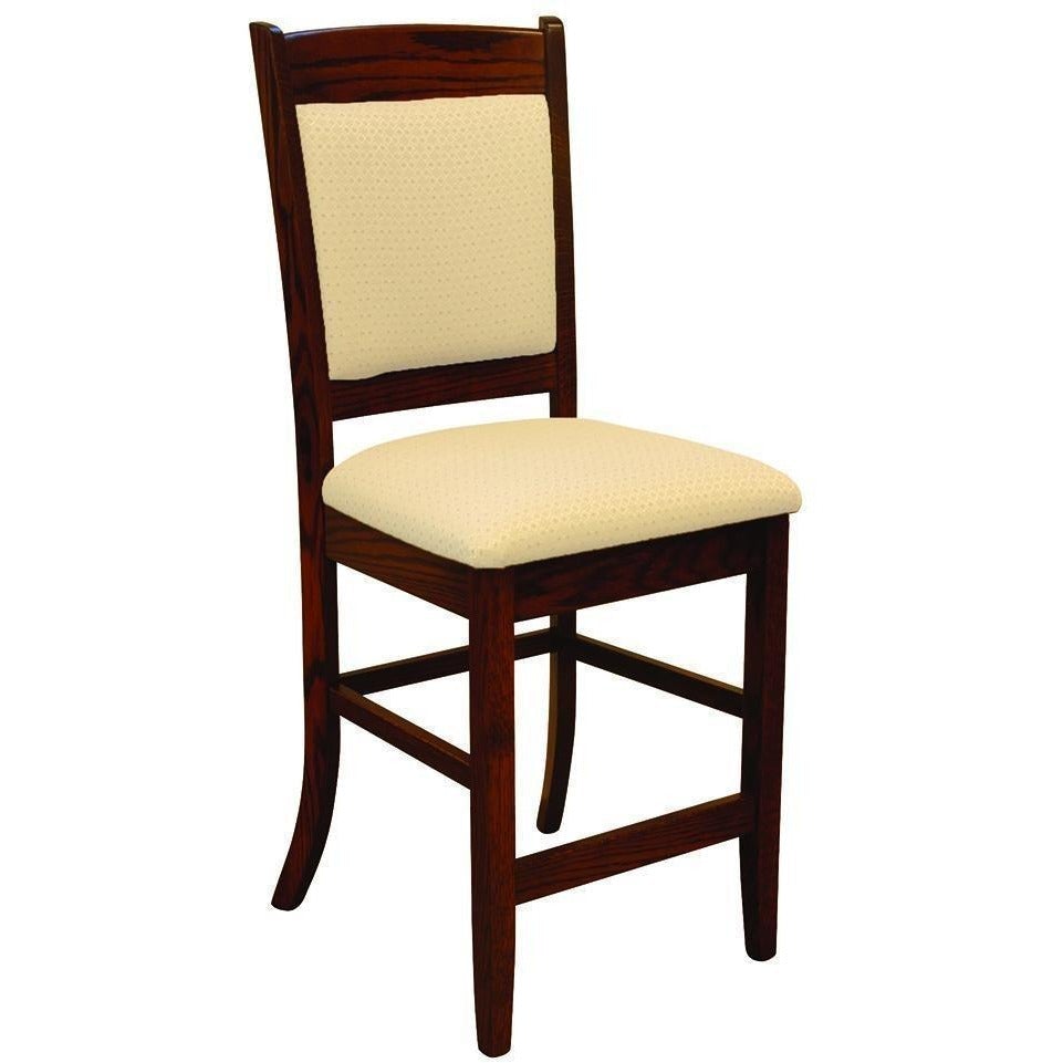 QW Amish Franklin Upholstered Bar Chair OGYA-7524-FBS