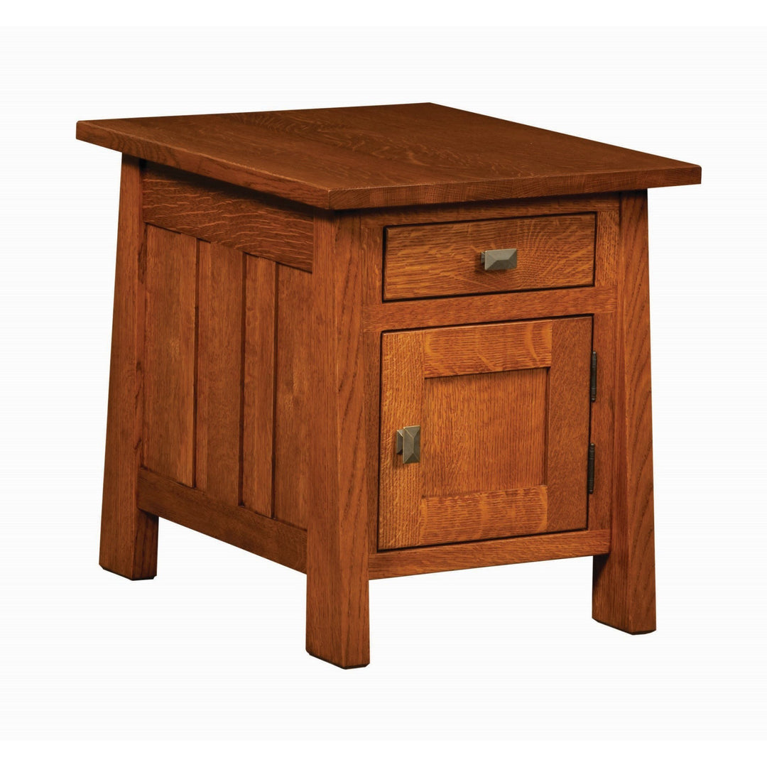 QW Amish Freemont Enclosed End Table