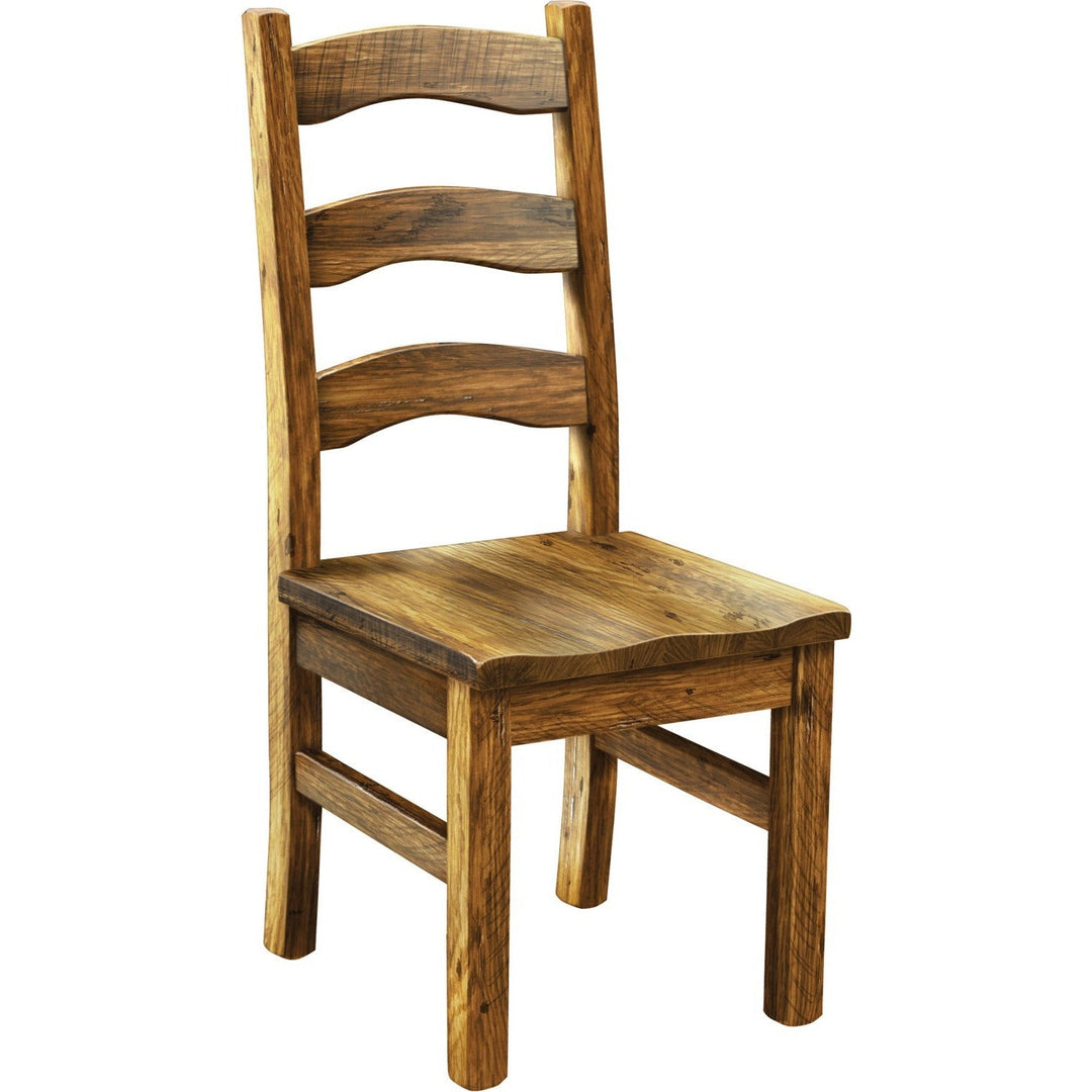 QW Amish Frontier Reclaimed Barnwood Side Chair