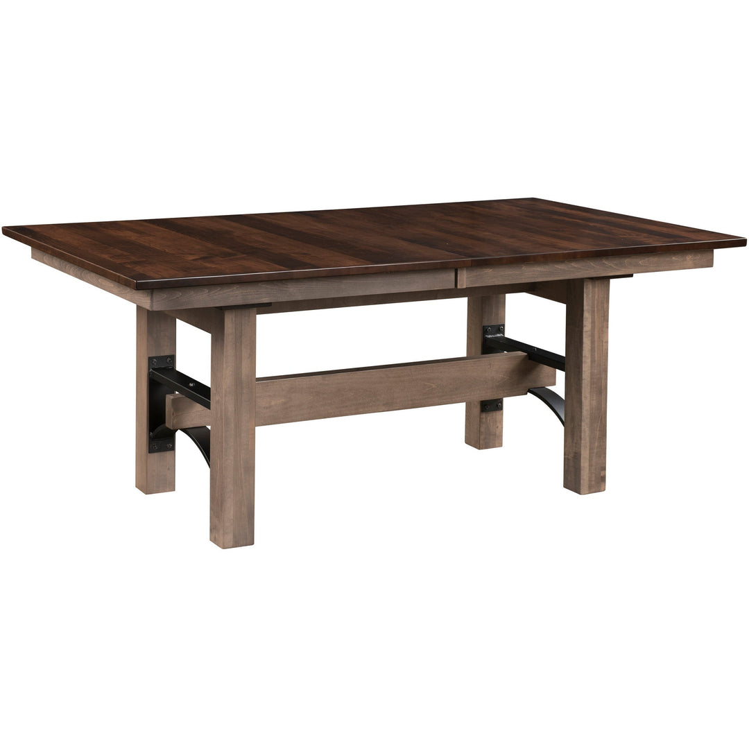 QW Amish Frontier Trestle Table