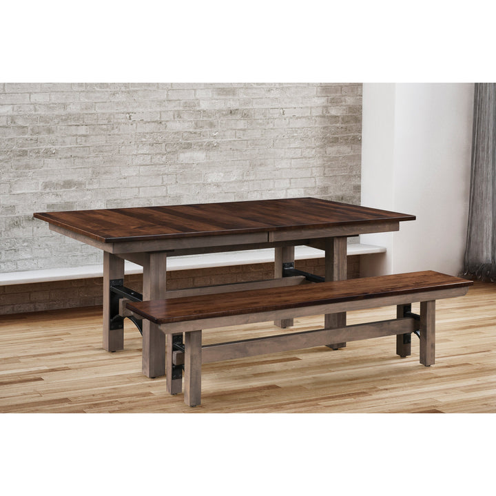 QW Amish Frontier Trestle Table