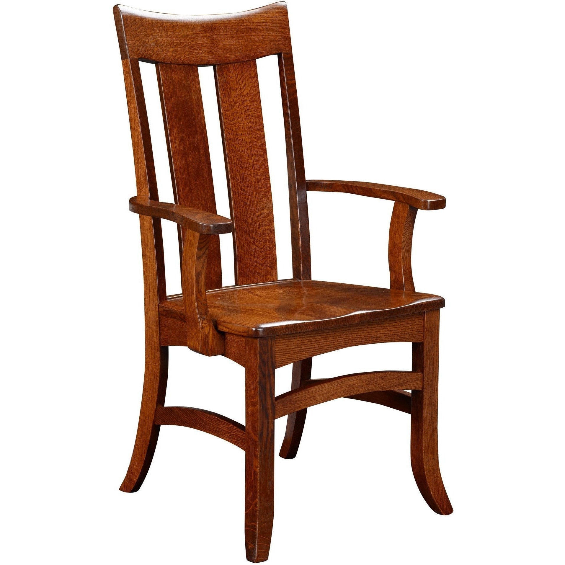QW Amish Galveston Desk Arm Chair - Thumbnail 2