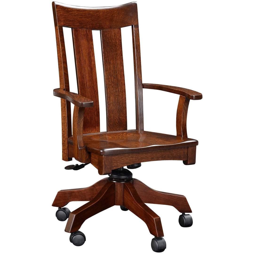 QW Amish Galveston Desk Arm Chair