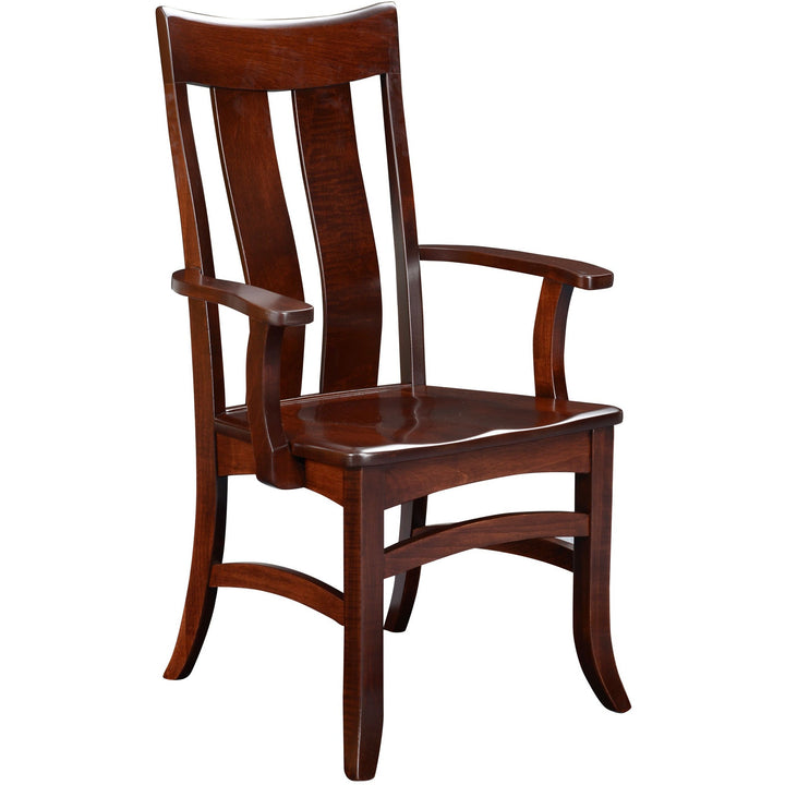 QW Amish Galveston G-2 Back Arm Chair