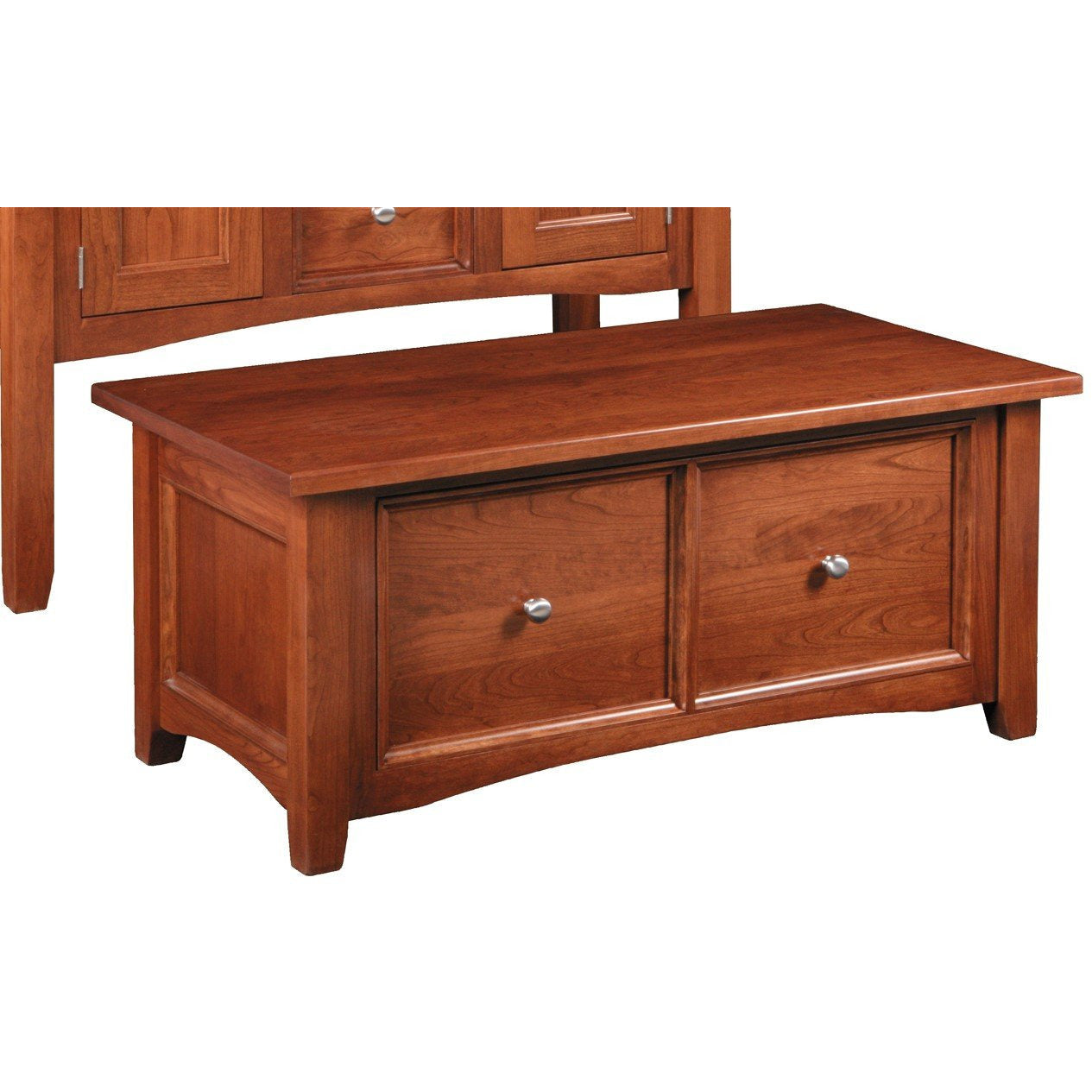 QW Amish Garnet Hill Enclosed End Table - Thumbnail 4