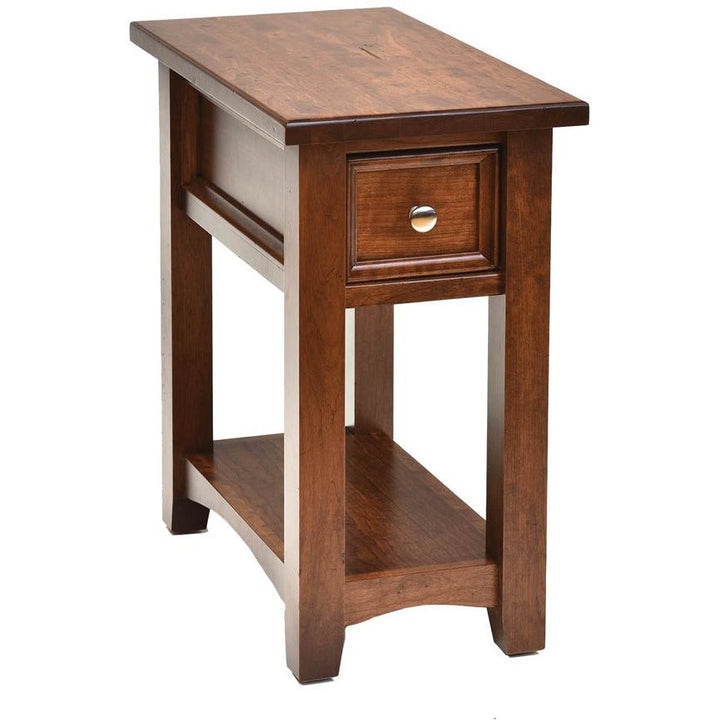 QW Amish Garnet Hill Open Chair Side End Table