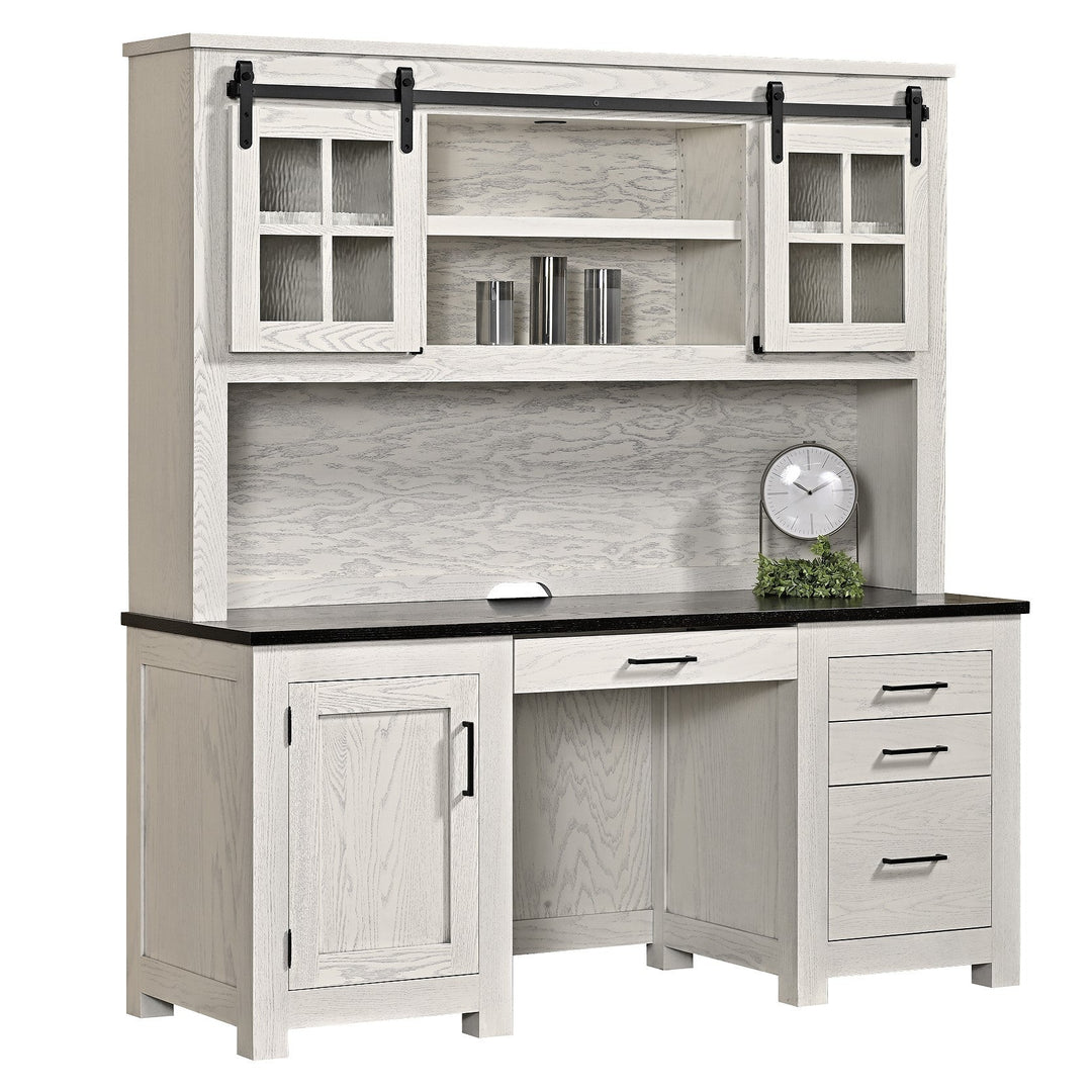 QW Amish Georgetown Credenza with Optional Hutch
