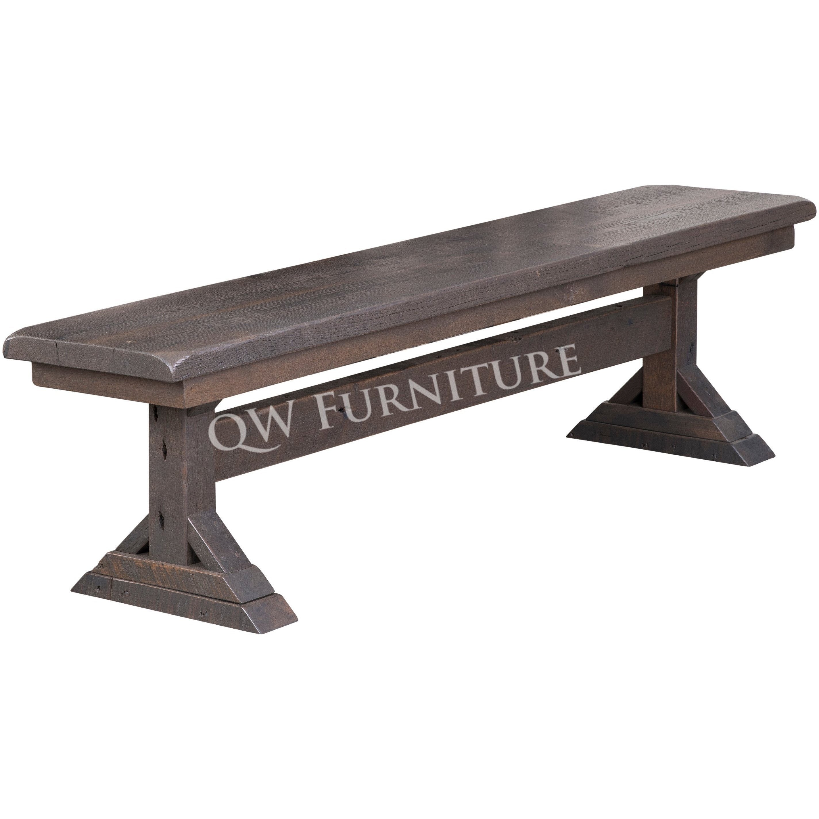 QW Amish Glazier Bench