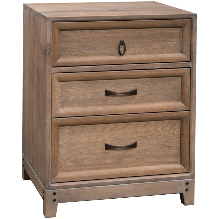 QW Amish Glendale 3 Drawer Nightstand