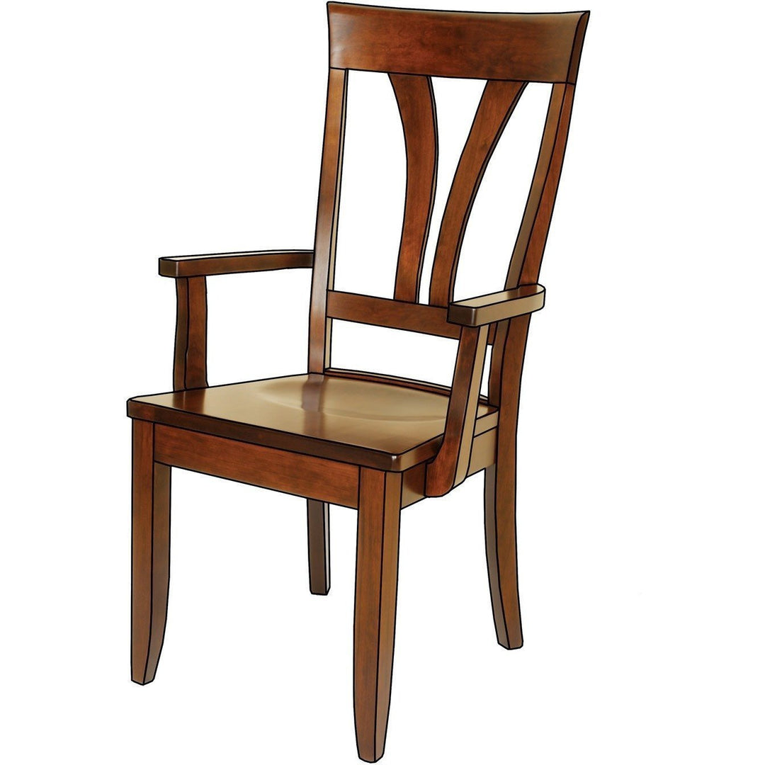 QW Amish Glenwood Arm Chair