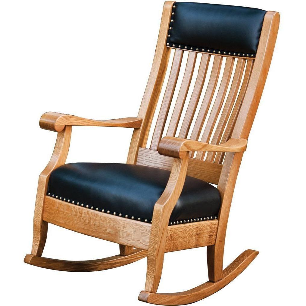 QW Amish Grandma's Rocker - Thumbnail 3