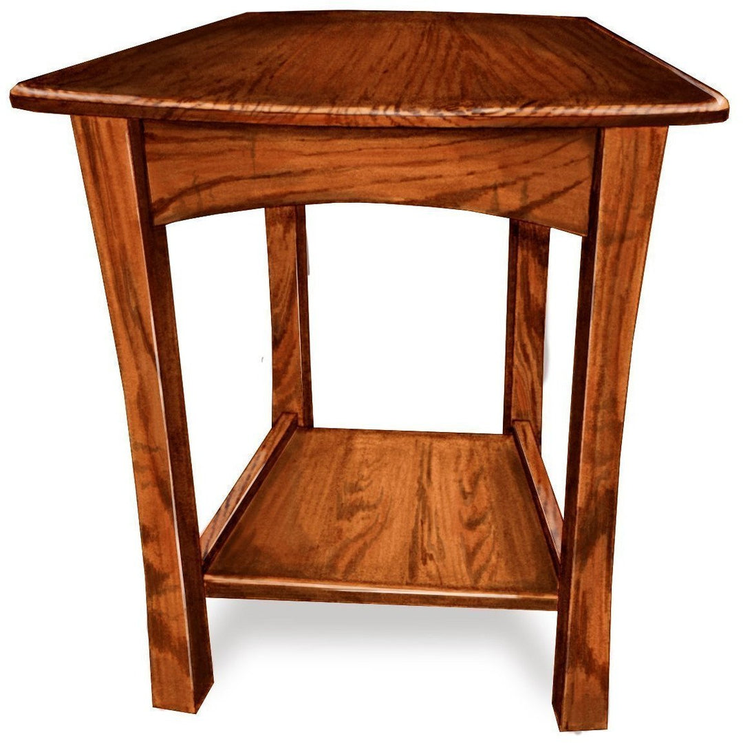 QW Amish Greenfield Large Wedge Table