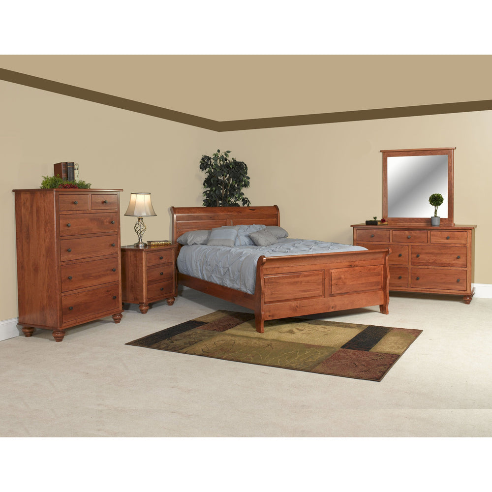 QW Amish Greenville Bed