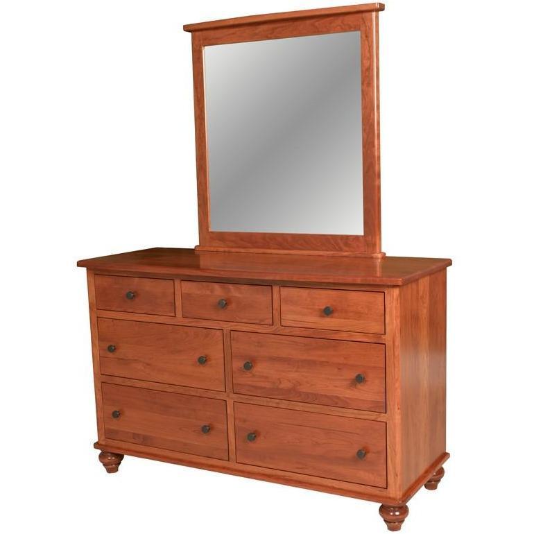 QW Amish Greenville Dresser & Optional Mirror