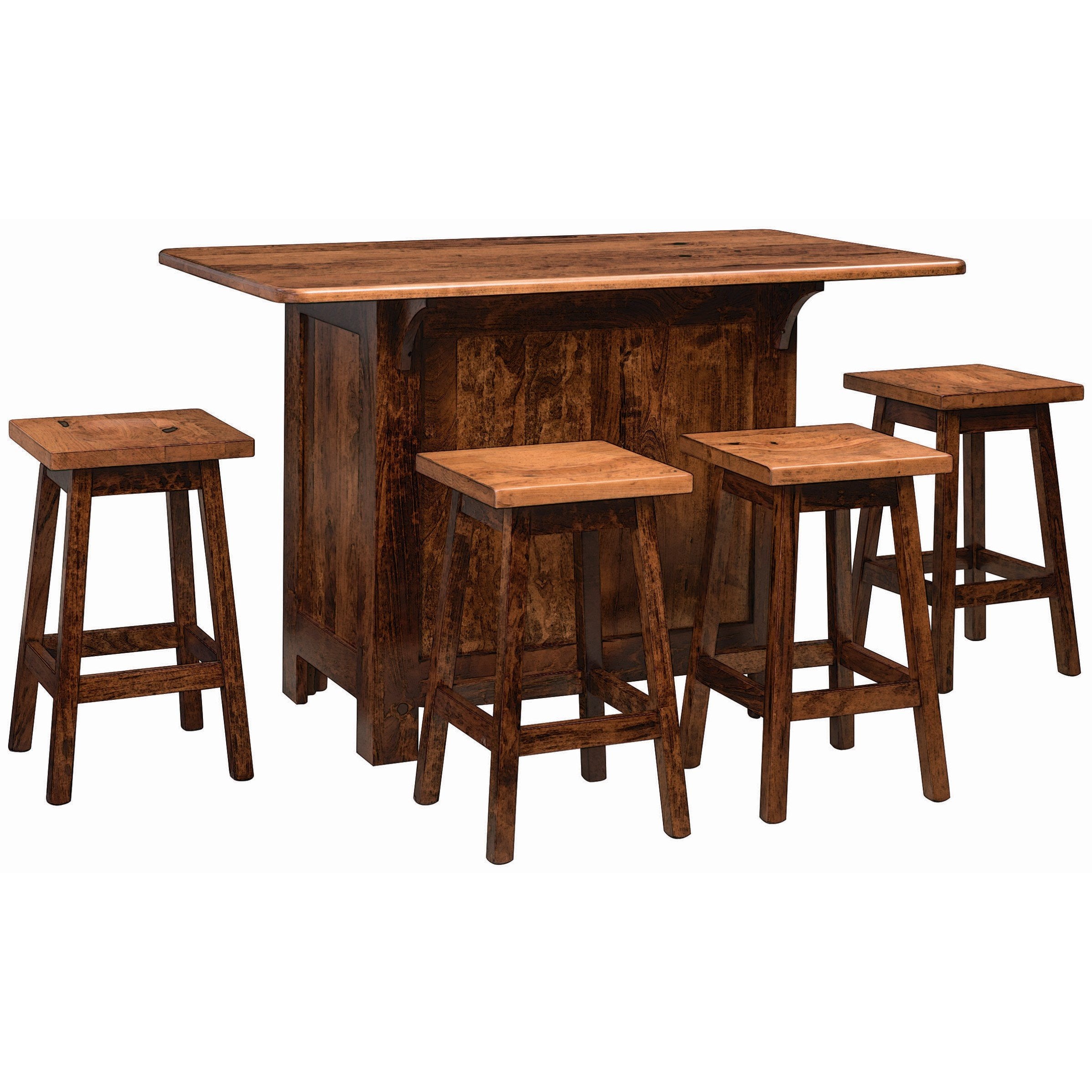 QW Amish Greenville Reclaimed Island - Thumbnail 4