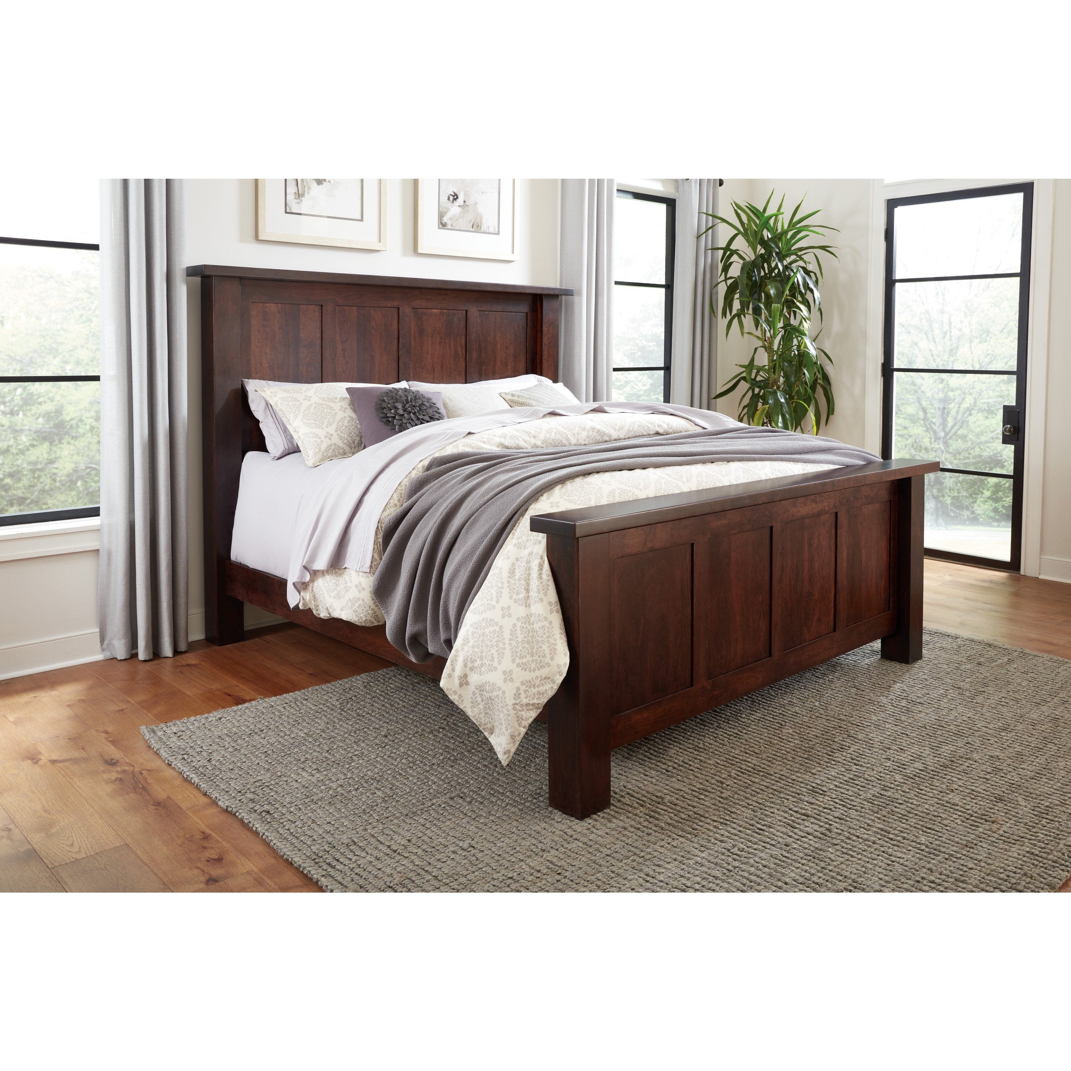 QW Amish Heidi Panel Bed - Thumbnail 2