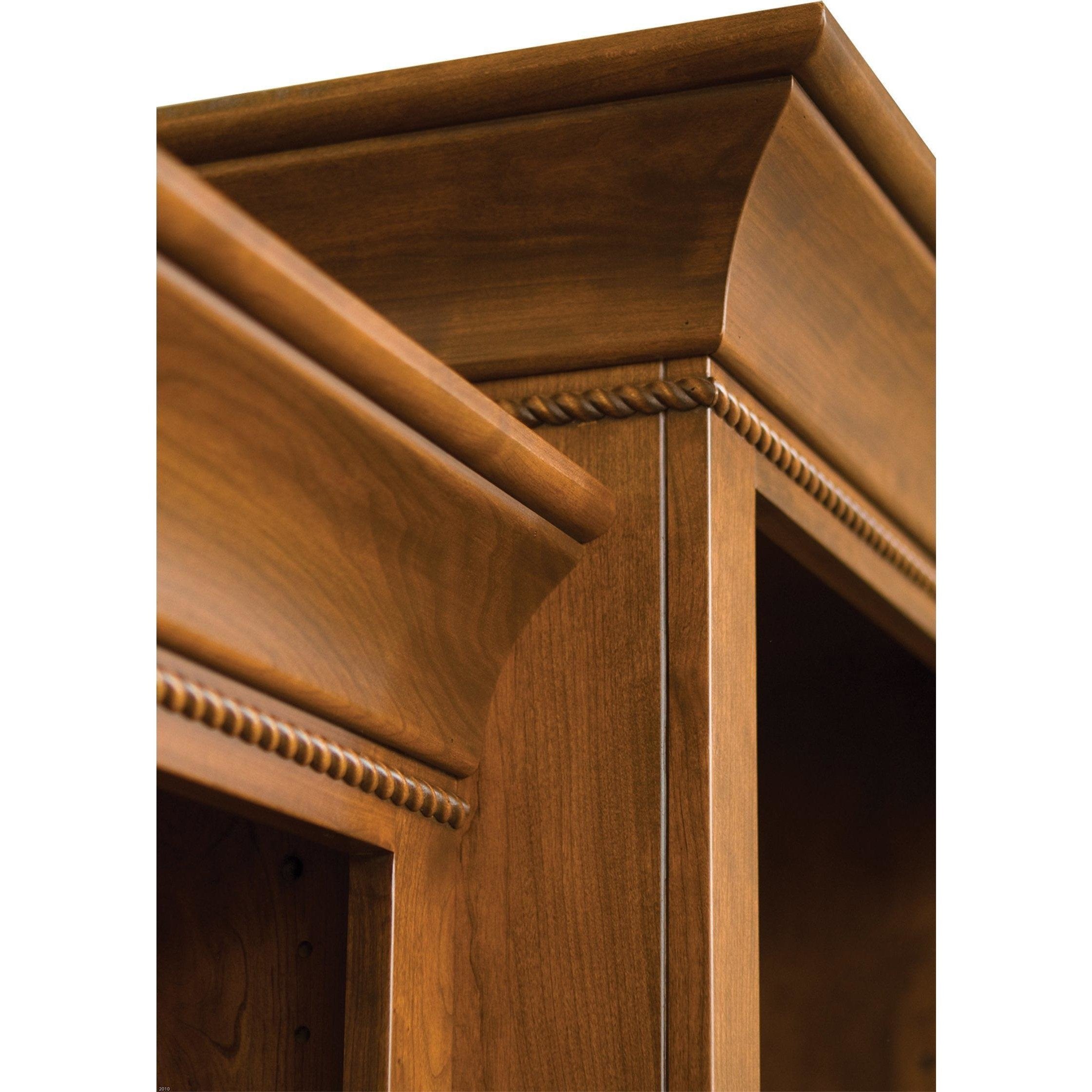 QW Amish Henry Stephen's 3pc Bookcase Wall - Thumbnail 3