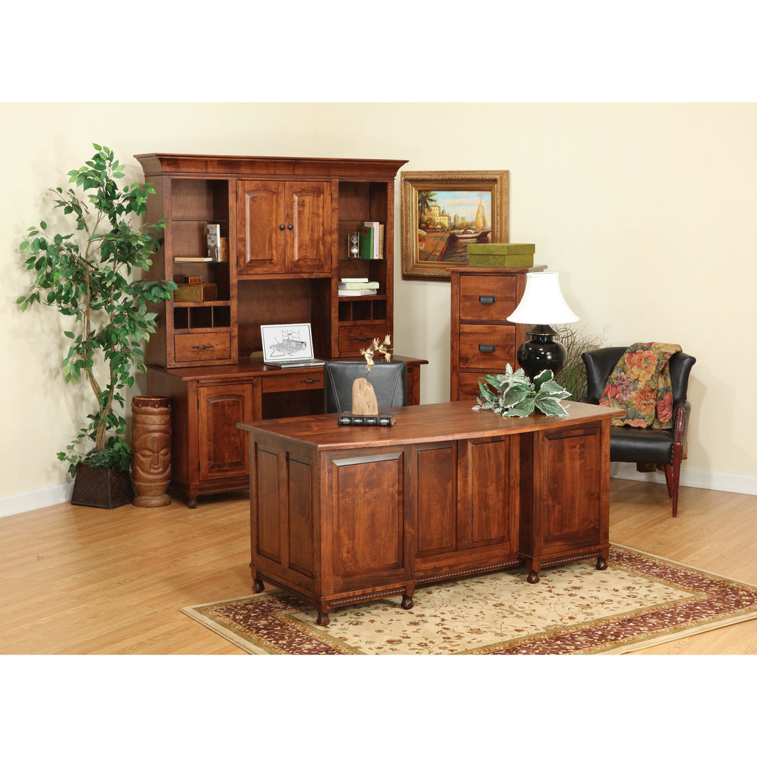 QW Amish Henry Stephen's Credenza with Optional Hutch