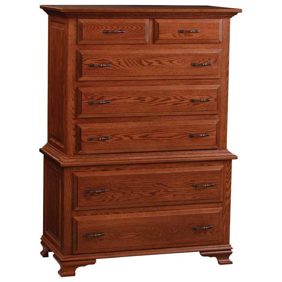 QW Amish Heritage Chest on Chest