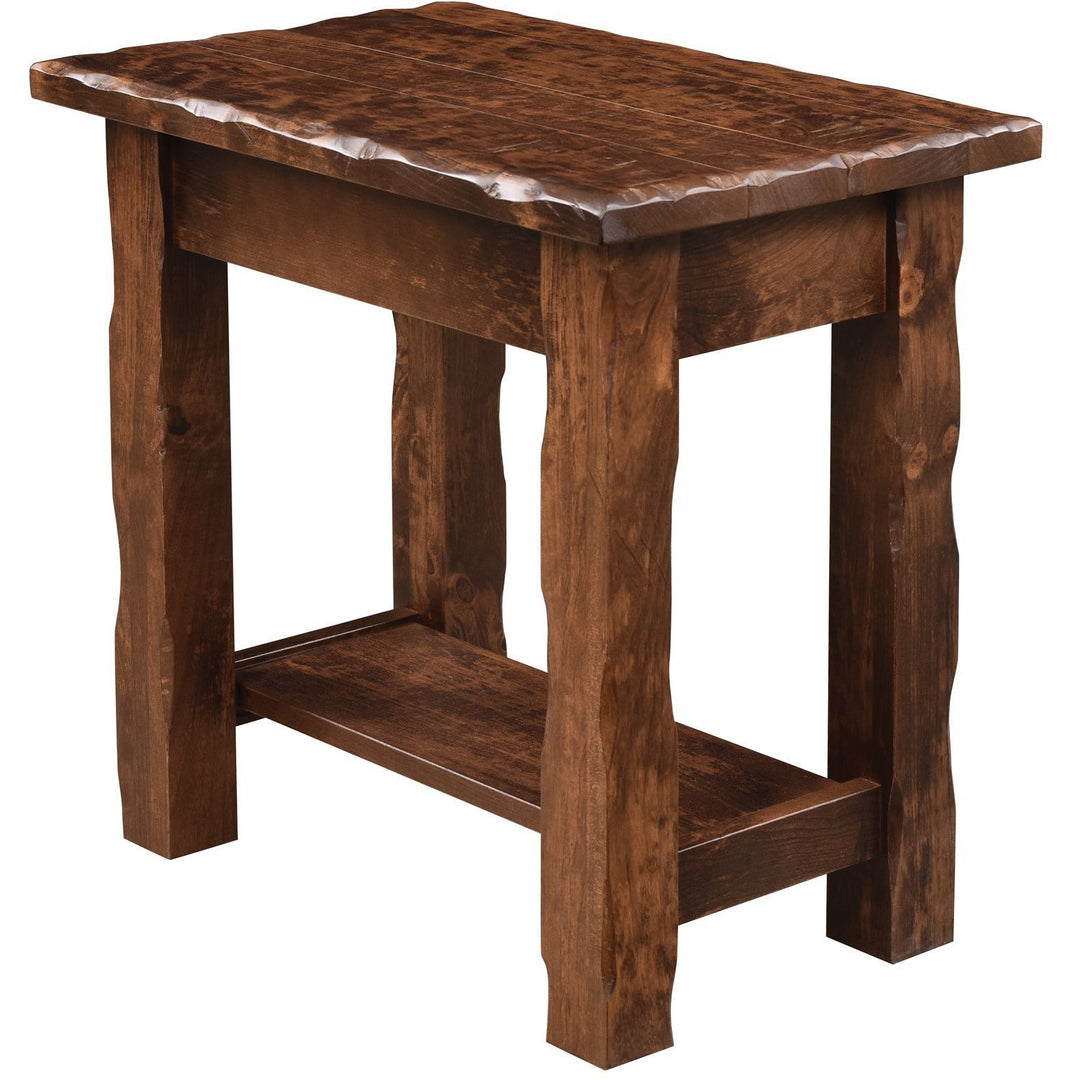 QW Amish Hewn Side Table
