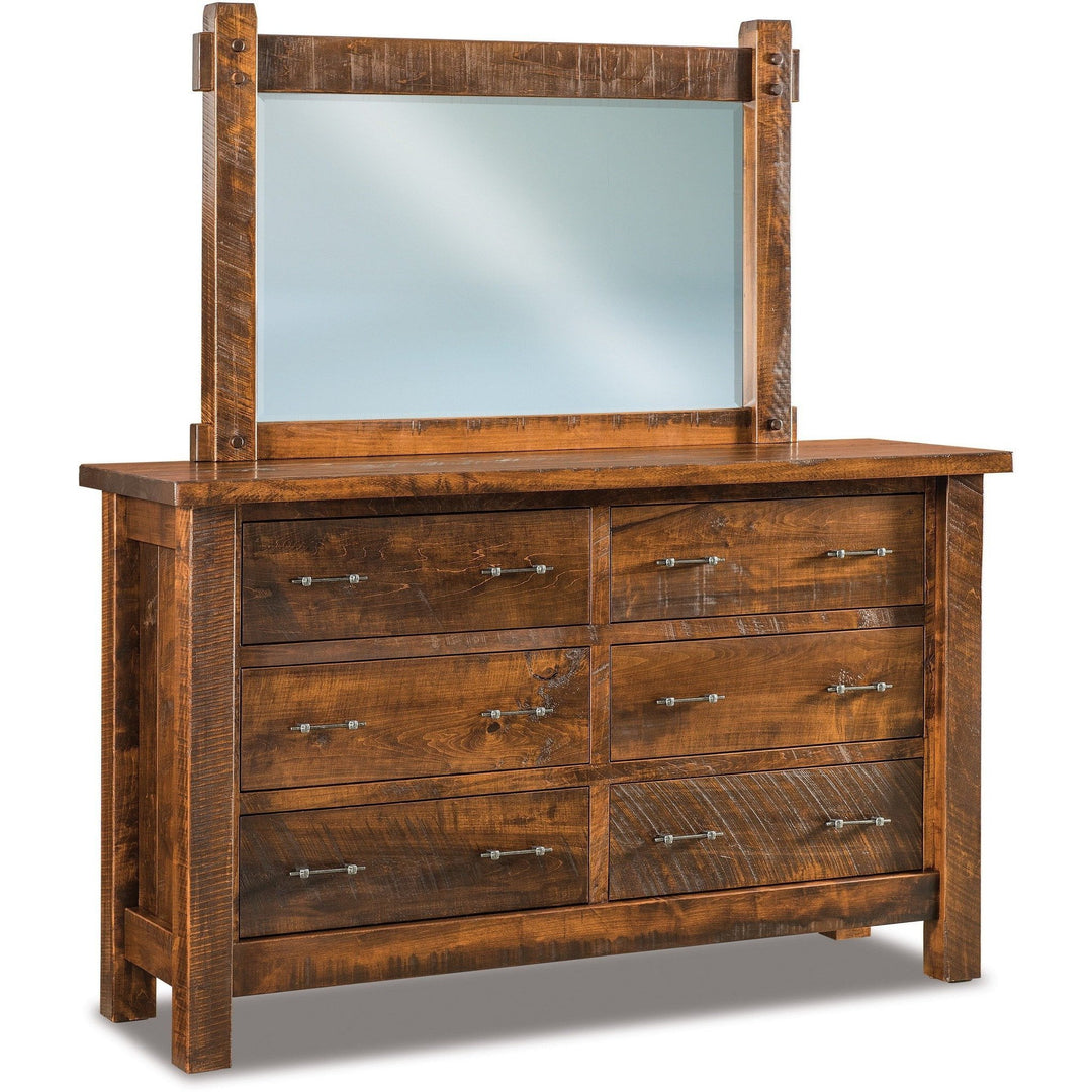 QW Amish Houston Dresser & Mirror