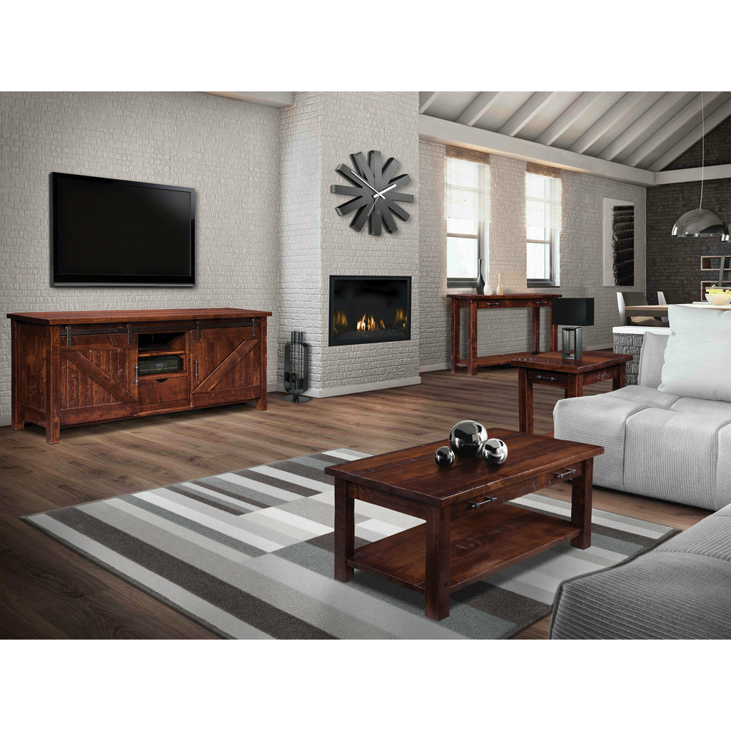 QW Amish Houston Sofa Table - Thumbnail 3