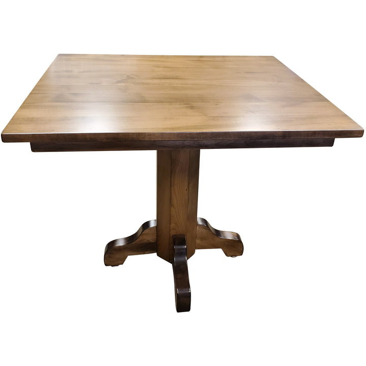 QW Amish Island Pedestal Table