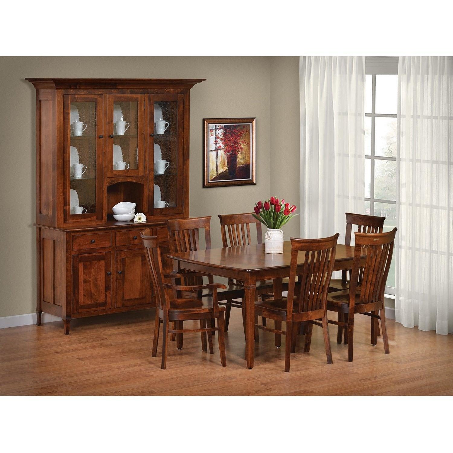 QW Amish Jacob Martin Leg Table - Thumbnail 2