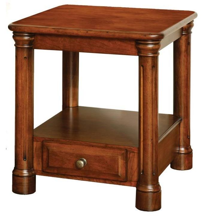 QW Amish Jefferson End Table