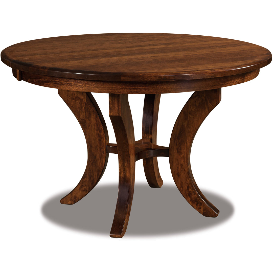 QW Amish Jessica Pedestal Table