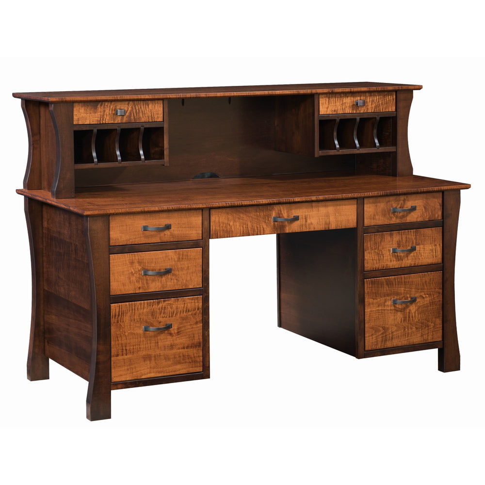 QW Amish Kapernaum Desk w/ Optional Low Hutch